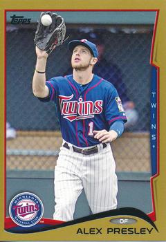 2014 Topps - Gold #624 Alex Presley Front
