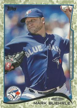 2014 Topps - Camo #30 Mark Buehrle Front