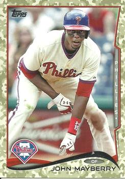 2014 Topps - Camo #74 John Mayberry Jr. Front