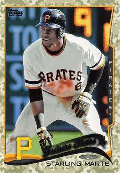 2014 Topps - Camo #91 Starling Marte Front