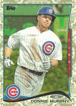 2014 Topps - Camo #354 Donnie Murphy Front