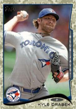 2014 Topps - Camo #373 Kyle Drabek Front