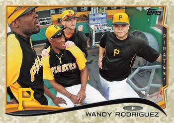 2014 Topps - Camo #522 Wandy Rodriguez Front