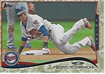 2014 Topps - Camo #568 Pedro Florimon Front