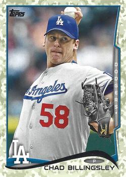 2014 Topps - Camo #623 Chad Billingsley Front