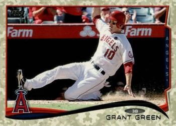 2014 Topps - Camo #644 Grant Green Front