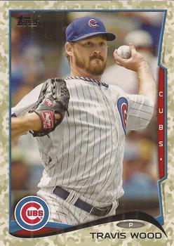2014 Topps - Camo #511 Travis Wood Front