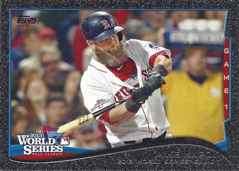 2014 Topps - Black #22 Mike Napoli Front