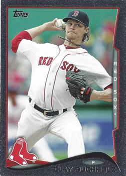 2014 Topps - Black #53 Clay Buchholz Front