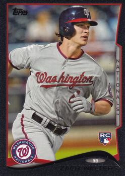 2014 Topps - Black #337 Zach Walters Front