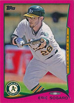 2014 Topps - Pink #135 Eric Sogard Front