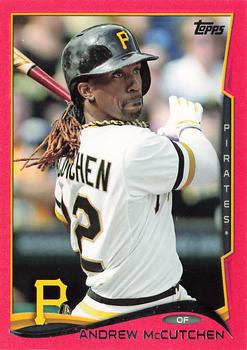 2014 Topps - Pink #150 Andrew McCutchen Front