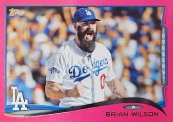 2014 Topps - Pink #367 Brian Wilson Front