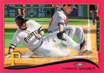 2014 Topps - Pink #527 Travis Snider Front