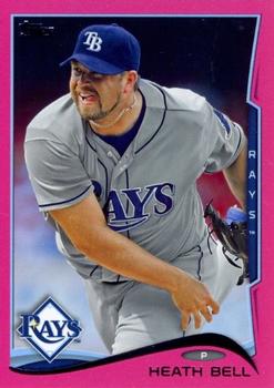 2014 Topps - Pink #546 Heath Bell Front