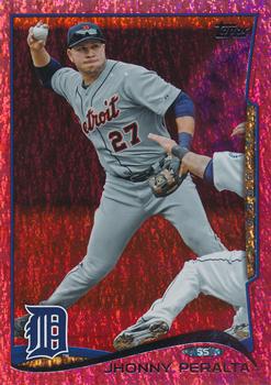 2014 Topps - Red Foil #2 Jhonny Peralta Front
