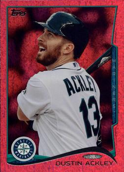 2014 Topps - Red Foil #9 Dustin Ackley Front