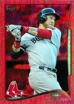 2014 Topps - Red Foil #11 Mike Carp Front