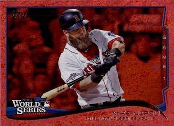 2014 Topps - Red Foil #22 Mike Napoli Front