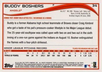 2014 Topps - Red Foil #34 Buddy Boshers Back