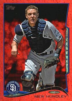 2014 Topps - Red Foil #37 Nick Hundley Front