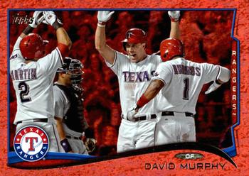 2014 Topps - Red Foil #39 David Murphy Front