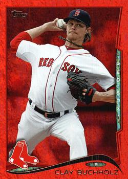 2014 Topps - Red Foil #53 Clay Buchholz Front