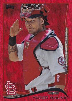 2014 Topps - Red Foil #57 Yadier Molina Front