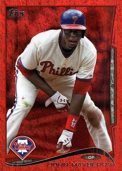 2014 Topps - Red Foil #74 John Mayberry Jr. Front