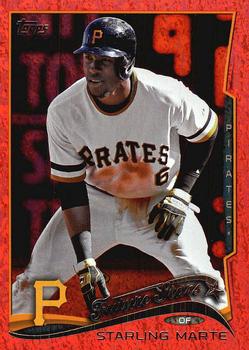 2014 Topps - Red Foil #91 Starling Marte Front