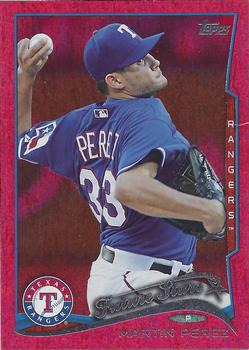 2014 Topps - Red Foil #92 Martin Perez Front