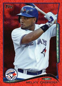 2014 Topps - Red Foil #99 Melky Cabrera Front