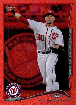 2014 Topps - Red Foil #118 Ian Desmond Front
