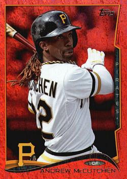 2014 Topps - Red Foil #150 Andrew McCutchen Front