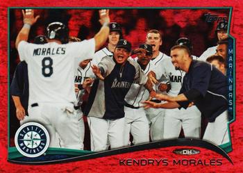 2014 Topps - Red Foil #156 Kendrys Morales Front