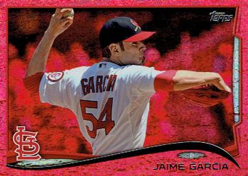 2014 Topps - Red Foil #164 Jaime Garcia Front