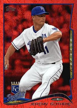 2014 Topps - Red Foil #167 Jeremy Guthrie Front