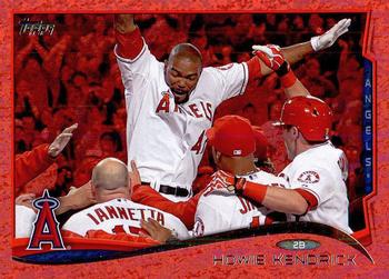 2014 Topps - Red Foil #185 Howie Kendrick Front