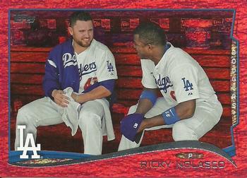 2014 Topps - Red Foil #193 Ricky Nolasco Front