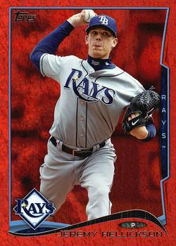 2014 Topps - Red Foil #202 Jeremy Hellickson Front