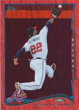 2014 Topps - Red Foil #212 Jason Heyward Front