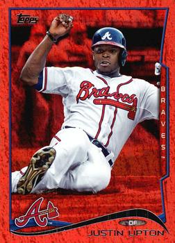 2014 Topps - Red Foil #229 Justin Upton Front