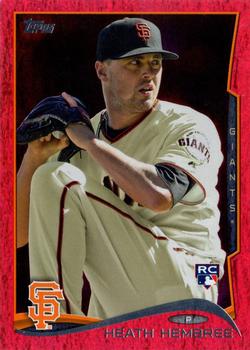 2014 Topps - Red Foil #249 Heath Hembree Front