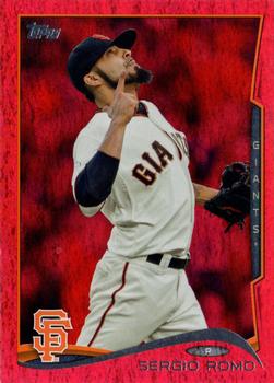 2014 Topps - Red Foil #251 Sergio Romo Front