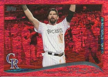 2014 Topps - Red Foil #253 Todd Helton Front