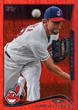 2014 Topps - Red Foil #279 Corey Kluber Front