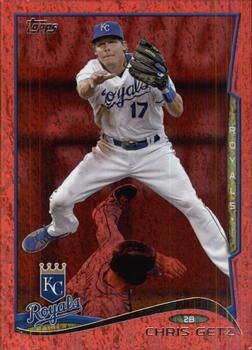 2014 Topps - Red Foil #298 Chris Getz Front