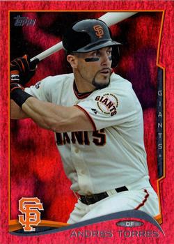 2014 Topps - Red Foil #303 Andres Torres Front