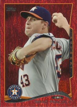 2014 Topps - Red Foil #313 Brad Peacock Front