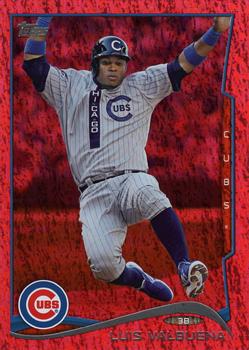 2014 Topps - Red Foil #318 Luis Valbuena Front